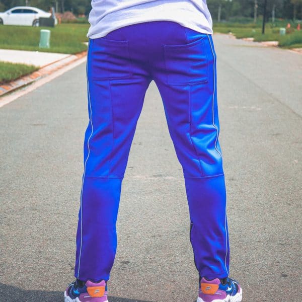 Deep Blue Jogger Affordable Streetwear pants with removeable WCE patch